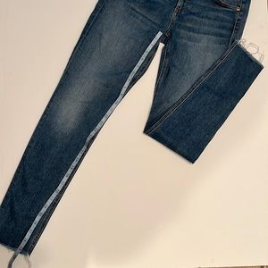 Rag & Bone Cate Midrise Ankle Crop Skinny Mid Rise Jeans Size 28